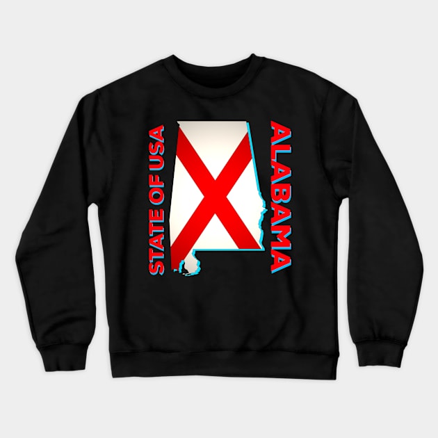 Alabama Crewneck Sweatshirt by IBMClothing